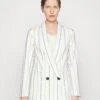 MAX & Co. Opus - Blazer - Light Blue/Green/Off White -Dameskleding 00ba65adebd046bcb8569bfc7dc306ca