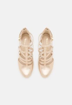 Tamaris Plateaupumps - Light Gold Glam 13 Tamaris Plateaupumps - Light Gold Glam -Dameskleding 01026c6161c54f438d0b29f8d043c5e6