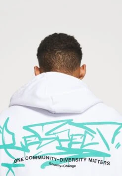 YOURTURN Unisex - Hoodie - White -Dameskleding 0195171759304120863fa9e5d52b8a9e