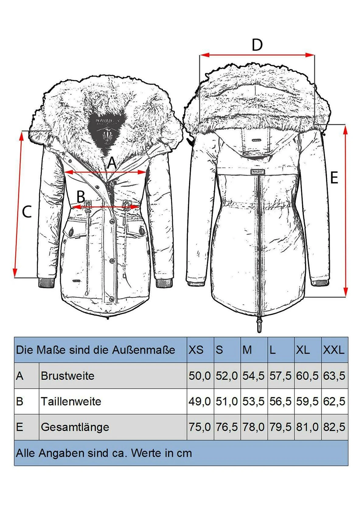 Navahoo Sweety - Winterjas - Olive 12 Navahoo Sweety - Winterjas - Olive - Afbeelding 10