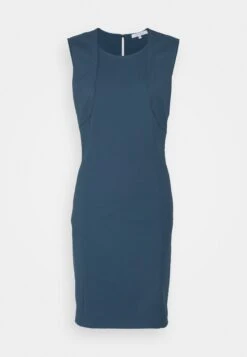 Patrizia Pepe Abito Dress - Etui-Jurk - Petrol Blue -Dameskleding 040e08bfb259454798e454e17a3a0071