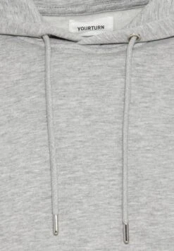 YOURTURN Unisex - Hoodie - Mottled Grey 7 YOURTURN Unisex - Hoodie - Mottled Grey -Dameskleding 046923917e3648a69f77e2fcf81104e1