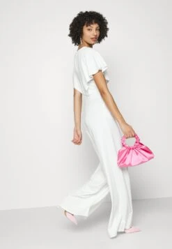 Wedding Betty V Neck Wrap - Jumpsuit - White -Dameskleding 0724197d75d64a33a631040152bfbb19