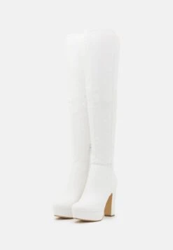 Anna Field Overknee Laarzen - White 10 Anna Field Overknee Laarzen - White -Dameskleding 0787991cf3de4493bae540771d91993c