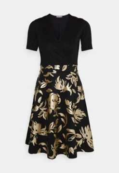 Anna Field Cocktailjurk - Black/Gold -Dameskleding 080fb47b669c4f9883e4b25ccdd39f9c