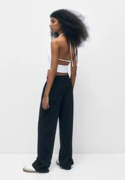 PULL & BEAR Broek - Black -Dameskleding 087028c47c9441f69a9d0989426fddcb