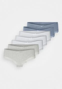 Anna Field 7 Pack - Slip - Blue/Grey/White -Dameskleding 0b034709d4404041b97f74fc9e064af8