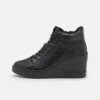 Anna Field Sneakers Hoog - Black -Dameskleding 0b9008a3d8564be89bfdfe5e006abbc5