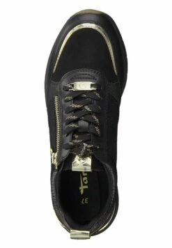 Tamaris Sneakers Laag - Black Gold -Dameskleding 0eb99fa9b7fd44f9af2771803d258bea