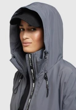 Khujo Blair - Jas - Graublau -Dameskleding 11333b478c504f70ae2c2ee14d49488c