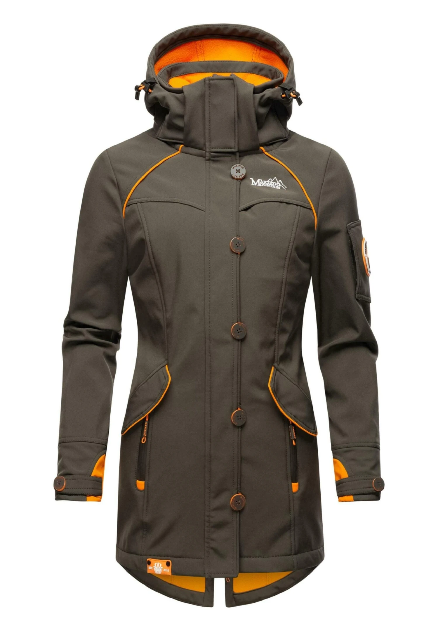 Marikoo Soulinaa - Parka - Dark Grey 8 Marikoo Soulinaa - Parka - Dark Grey - Afbeelding 6