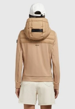 Khujo Ghita Matt - Jas - Beige -Dameskleding 12d3967ec8424da1b509ad554439e539