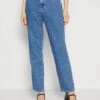 Even&Odd Straight Leg Jeans - Blue Denim -Dameskleding 1312c8ffa2c24bab92438c217400b55d