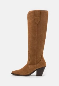 Anna Field Leather - Cowboy-/Bikerlaarzen - Cognac -Dameskleding 14399214b91b4df9938b06f70e84d6ea