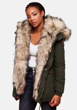 Navahoo Sweety - Winterjas - Olive 15 Navahoo Sweety - Winterjas - Olive -Dameskleding 161fced9a8714b9b8e677294652a66e1