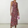 Patrizia Pepe Long - Maxi-Jurk - Martianredflower -Dameskleding 1833e45458e746bfa4c829793071eb4a
