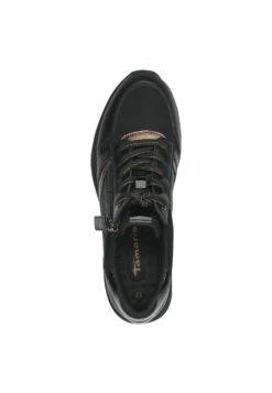 Tamaris Sneakers Laag - Black Copper -Dameskleding 18a55da48fc14108a520abcf77d47cb1
