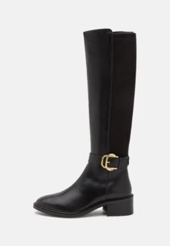 Leather- Laarzen - Black -Dameskleding 1d1d5c070b8d4271b26eb9491c1c58b8