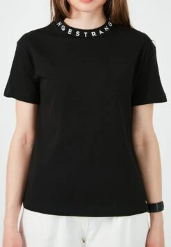 LELA Regular Fit - T-Shirt Print - Black 9 LELA Regular Fit - T-Shirt Print - Black -Dameskleding 20099263e2a64ff4a73209e74f3d9f2c