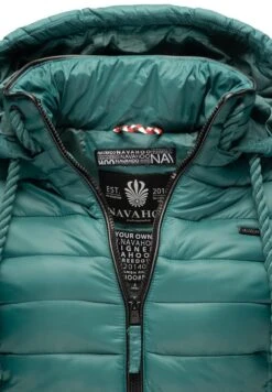 Navahoo Lulana - Jas - Petrol Melange 18 Navahoo Lulana - Jas - Petrol Melange -Dameskleding 27775143c08946a6a428fe7e86ebf201