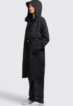 Khujo Jomana - Parka - Schwarz -Dameskleding 2bdac0aa5e134a90a3611a620c48b2a2