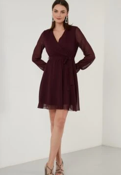 LELA Mini- Jurk - Purple 7 LELA Mini- Jurk - Purple -Dameskleding 2d2be7c237b347efb93fdd5239fe904c