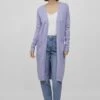 Vila Viril Long Cardigan - Vest - Sweet Lavender 1 Vila Viril Long Cardigan - Vest - Sweet Lavender -Dameskleding 2dbe9819c22444c782f9776924820e70