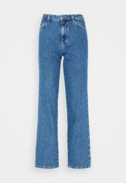 Even&Odd Straight Leg Jeans - Blue Denim -Dameskleding 2e4b36669f5945eebd057f72363d17a8