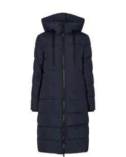 Mos Mosh Nova Coat - Donsjas - Navy -Dameskleding 2fe480093ffb40a0961998d6c3a23b37