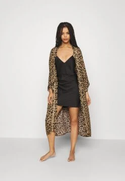 Anna Field Simple Satin Nightie - Nachtjapon - Black -Dameskleding 313b201b980e43f090f72b72e9c35d89