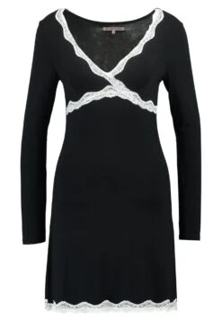 Anna Field Nachtjapon - Black -Dameskleding 32fa00dfae104f94a6dcda686bd2fdf8