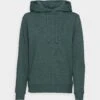 Hoodie - Mottled Teal -Dameskleding 338e41058de6486784d411860a3f7df9