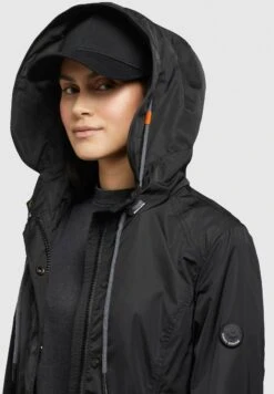 Khujo Debby - Lichte Jas - Schwarz -Dameskleding 36b4aed63549466989d983d0a0bd509c