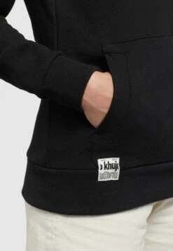 Khujo Rhabea - Hoodie - Schwarz -Dameskleding 3d6c7af9e5a7458da7d03c288683ed2f