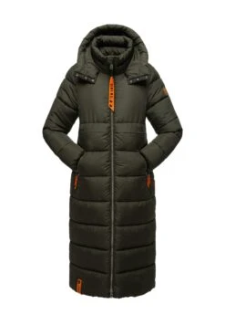 Navahoo Kristallblume - Winterjas - Dark Olive -Dameskleding 3ea0dcff3ad442a99e155e20ae3654d6