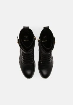 Tamaris Veterboots - Black/Gold 14 Tamaris Veterboots - Black/Gold -Dameskleding 3f02e1fe61394065b985e72f5e9e2b87