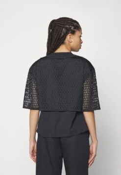 Adidas Originals Big Logo Tee 2 In 1 - T-Shirt Print - Black -Dameskleding 3fe2343a7c21412ca61a6333e39c2be7