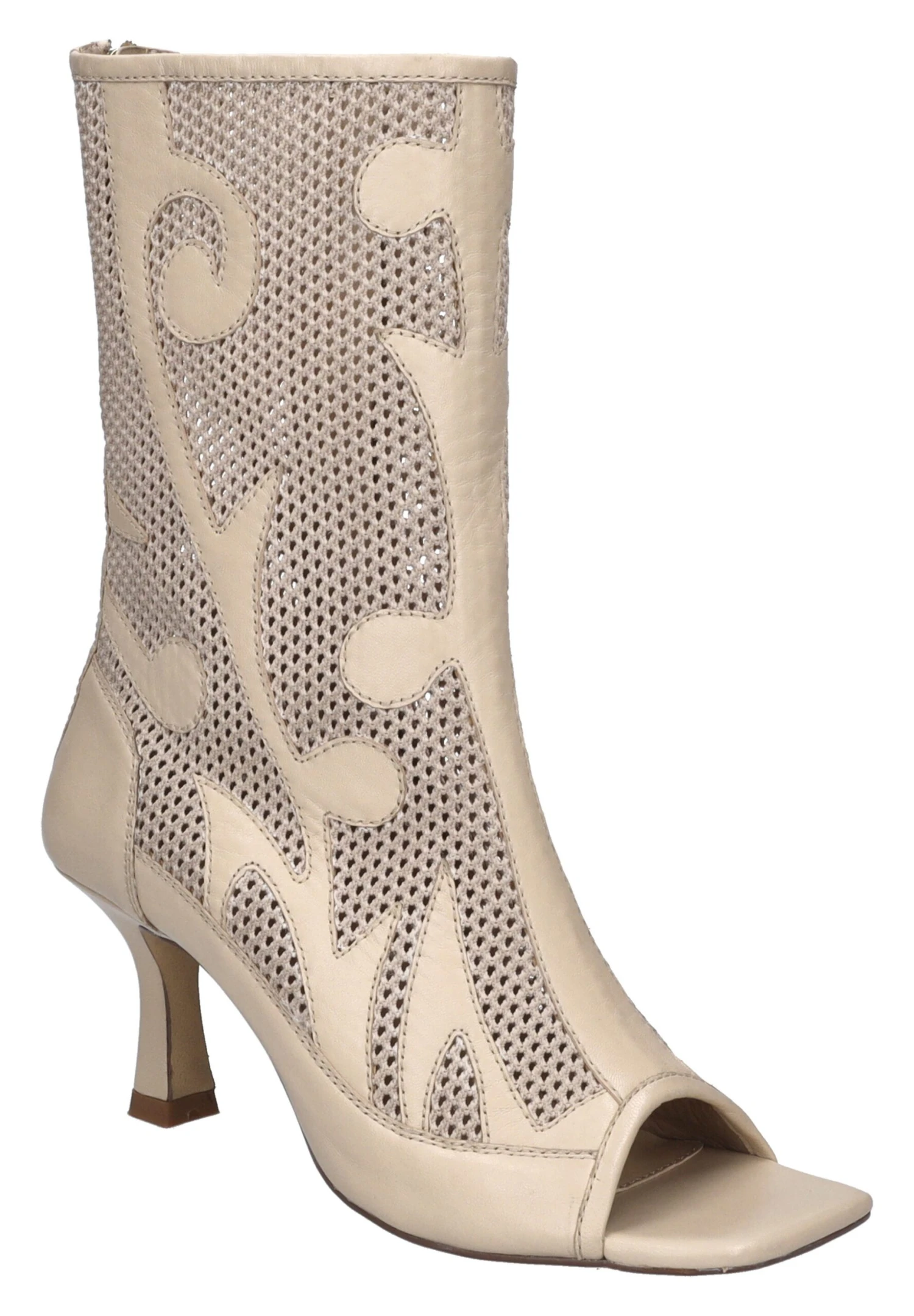 Gerry Weber Civita 09 - Cowboy-/Bikerlaarsjes - Creme 4 Gerry Weber Civita 09 - Cowboy-/Bikerlaarsjes - Creme - Afbeelding 2