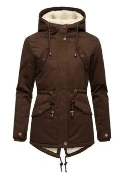 Marikoo Manolya - Winterjas - Dark Choco -Dameskleding 435be62a6d344fc5876dcc538b046d28