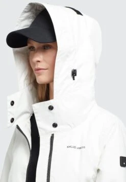 Khujo Junea - Parka - Naturweiß -Dameskleding 436e4faa25f44f16b544a8e7ffc4bc2c