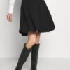 Anna Field Basic Mini A-Line Skirt - Minirok - Black -Dameskleding 463ee107b5bb41bc8529e1f7aa418e7f