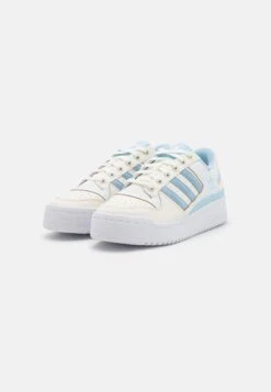 Adidas Originals Forum Bold Stripes W - Sneakers Laag - Off White/Clear Sky/White -Dameskleding 4d771d7e5d324394ba70f9eeb43d527b