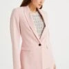 WE FASHION Nauwsluitende - Marly - Blazer - Pink 1 WE FASHION Nauwsluitende - Marly - Blazer - Pink -Dameskleding 5164f1941f0a4ad2a85bdee22ec7f243