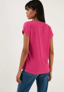LELA Regular Fit - Blouse - Fuchsia -Dameskleding 5513a76d2417496ebd7e7091218d4b0d