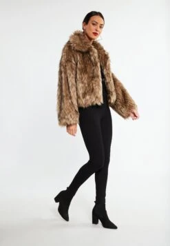 Faina Dulcey - Winterjas - Braun -Dameskleding 55ba63c8615a4465bf522e91637d440d