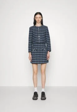 Sandro Recoupe - Blazer - Bleu/Noir 14 Sandro Recoupe - Blazer - Bleu/Noir -Dameskleding 581025cfeebb4a8f8d002e0a24071586