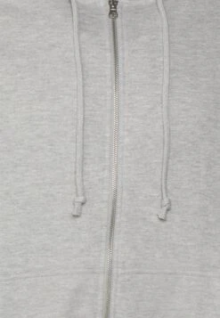 YOURTURN Relaxed Fit Unisex - Sweater Met Rits - Mottled Light Grey -Dameskleding 5a35d308462344048edd717afcf6ff0b