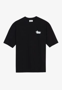 YOURTURN Rome Tee Unisex - T-Shirt Print - Black -Dameskleding 5a586dd82f884ae796e0df5e7c970645