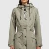 Khujo Lauren - Parka - Khaki 2 Khujo Lauren - Parka - Khaki -Dameskleding 5dbc2a91fc454e649a044cebe26dbd81