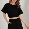 LELA Two Piece Set - Regular Fit - Shorts - Black 1 LELA Two Piece Set - Regular Fit - Shorts - Black -Dameskleding 619596d0c34b4198b54366af8a45fe7f
